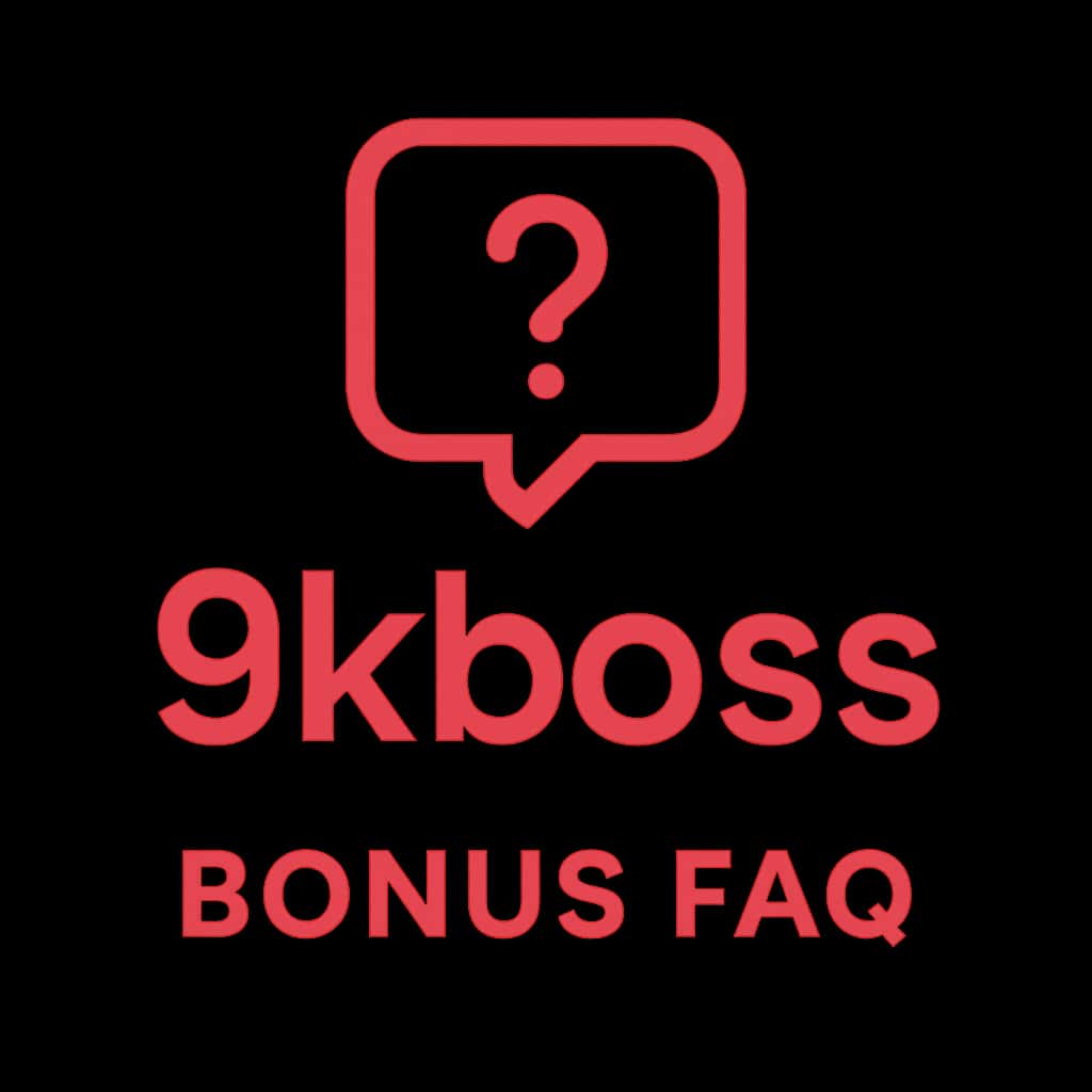 An icon representing 9kboss Bonus FAQ.