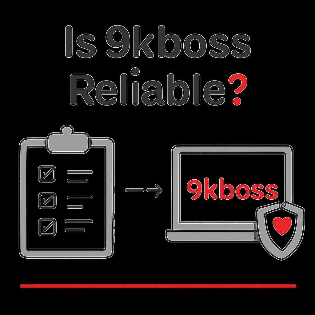 An educational diagram outlining the reliability aspects of 9kboss, including the text '9kboss'.